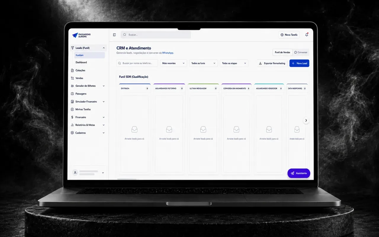 CRM da Passagens Europa