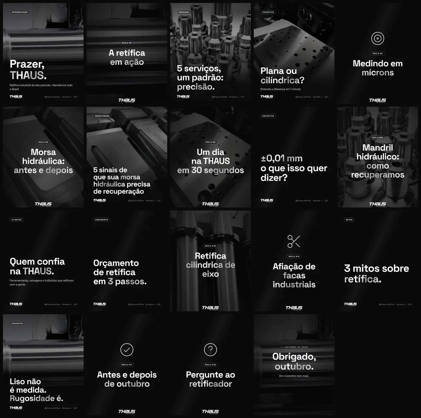 Feed do Instagram gerado por código