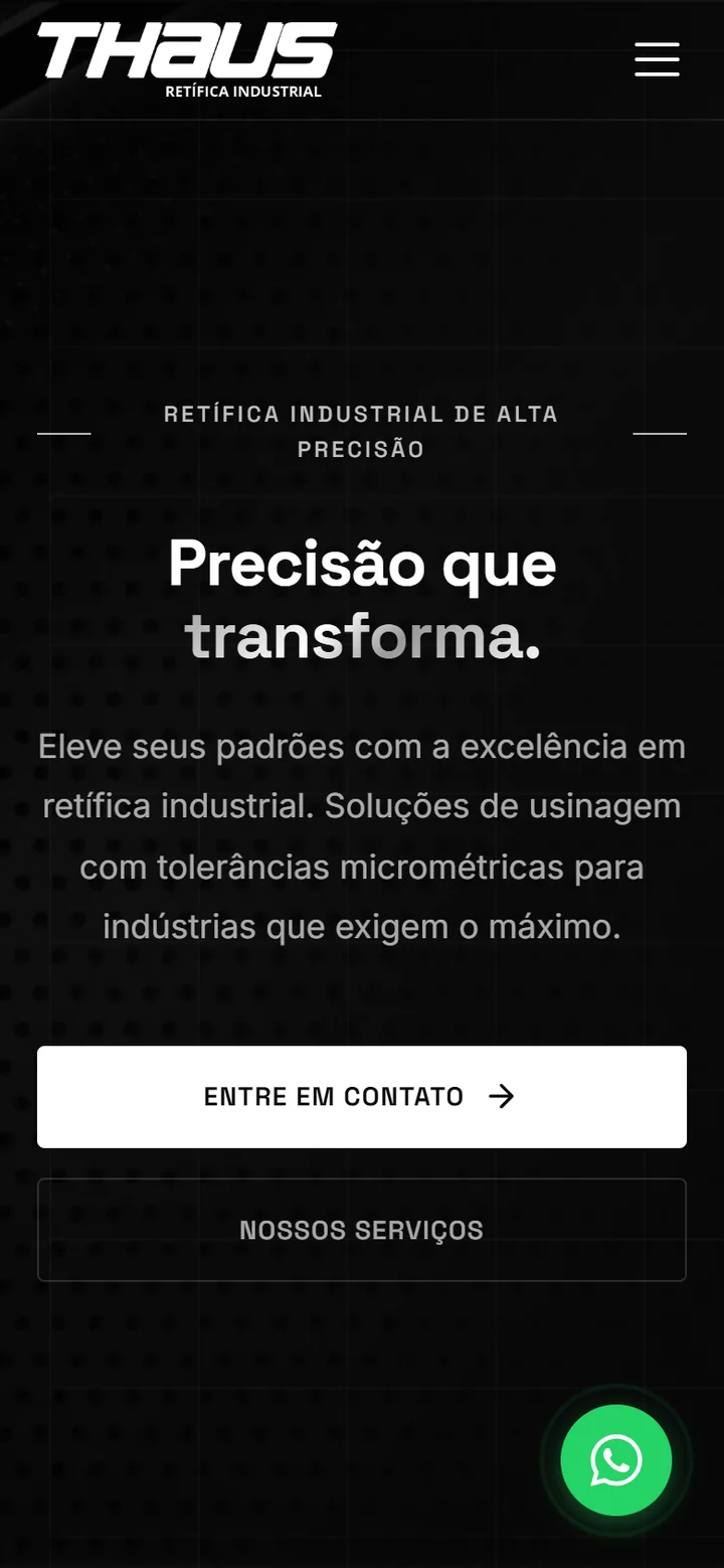 Site no celular