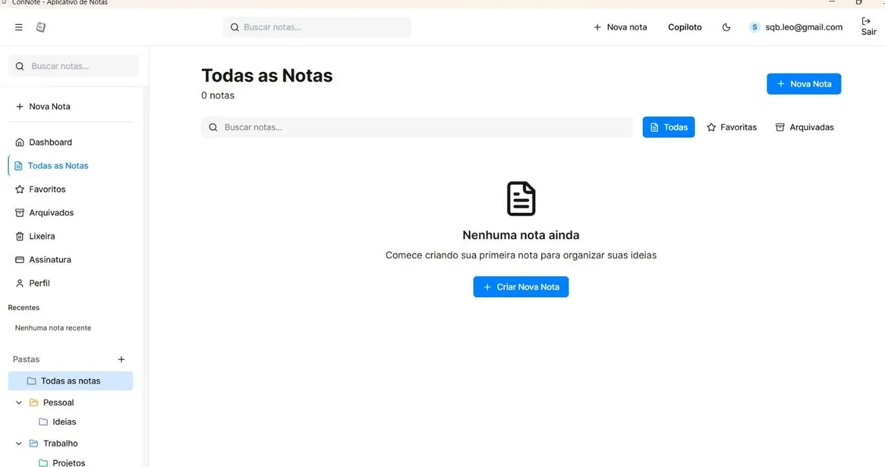 Todas as notas
